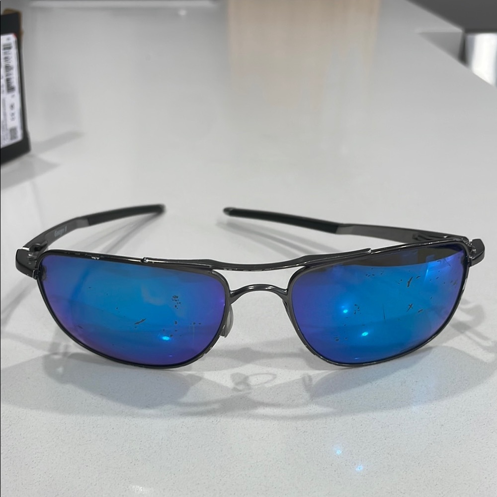 OAKLEY Men’s Matte Gunmetal Sunglasses